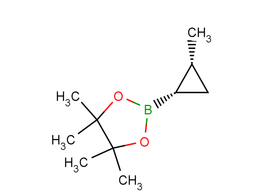 rac-4,4,5,5-tetramethyl-2-[(1R,2S)-2-methylcyclopropyl]-1,3,2-dioxaborolane, cis