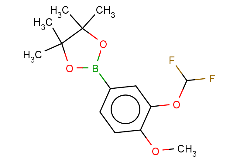 2-[3-(difluoromethoxy)-4-methoxyphenyl]-4,4,5,5-tetramethyl-1,3,2-dioxaborolane