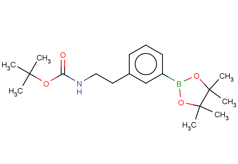 tert-butyl N-{2-[3-(tetramethyl-1,3,2-dioxaborolan-2-yl)phenyl]ethyl}carbamate