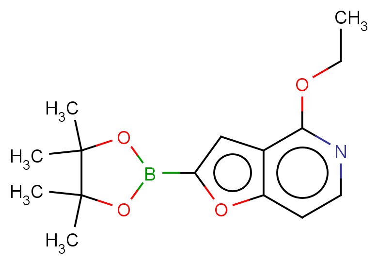4-ethoxy-2-(tetramethyl-1,3,2-dioxaborolan-2-yl)furo[3,2-c]pyridine