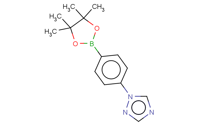 1-[4-(4,4,5,5-tetramethyl-1,3,2-dioxaborolan-2-yl)phenyl]-1H-1,2,4-triazole