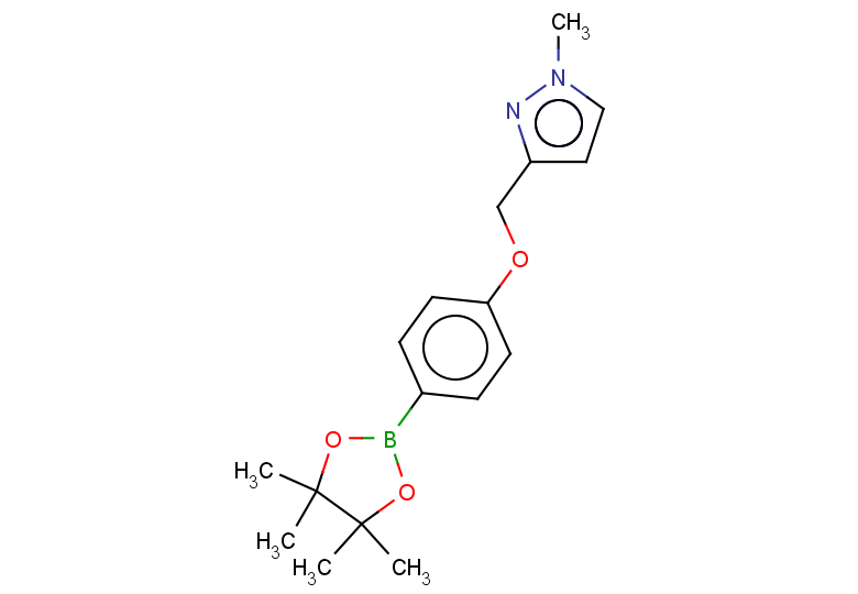 1-methyl-3-((4-(4,4,5,5-tetramethyl-1,3,2-dioxaborolan-2-yl)phenoxy)methyl)-1H-pyrazole