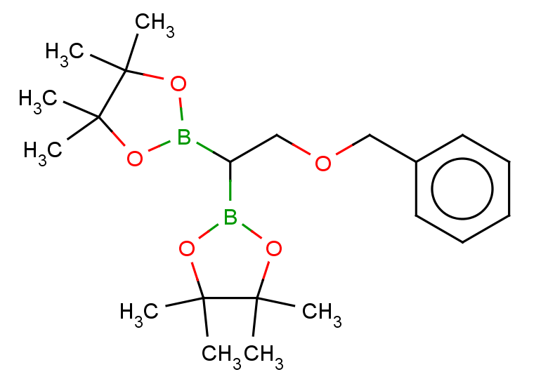 2-[2-(benzyloxy)-1-(tetramethyl-1,3,2-dioxaborolan-2-yl)ethyl]-4,4,5,5-tetramethyl-1,3,2-dioxaborolane