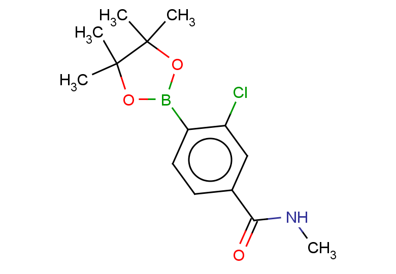 3-chloro-N-methyl-4-(tetramethyl-1,3,2-dioxaborolan-2-yl)benzamide