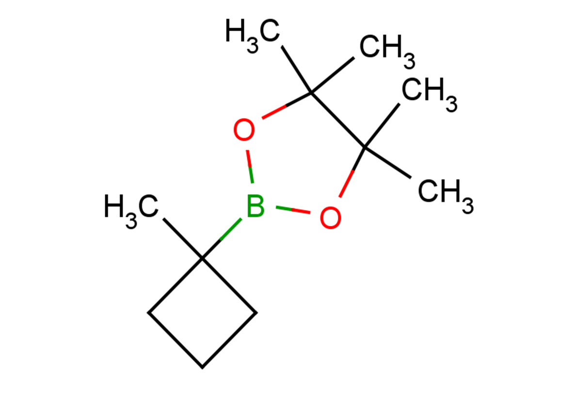 4,4,5,5-tetramethyl-2-(1-methylcyclobutyl)-1,3,2-dioxaborolane