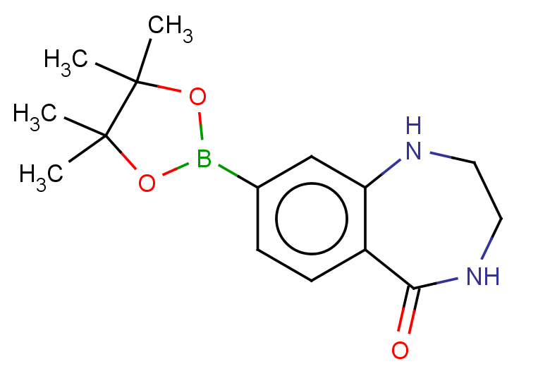 8-(4,4,5,5-tetramethyl-1,3,2-dioxaborolan-2-yl)-2,3,4,5-tetrahydro-1H-1,4-benzodiazepin-5-one