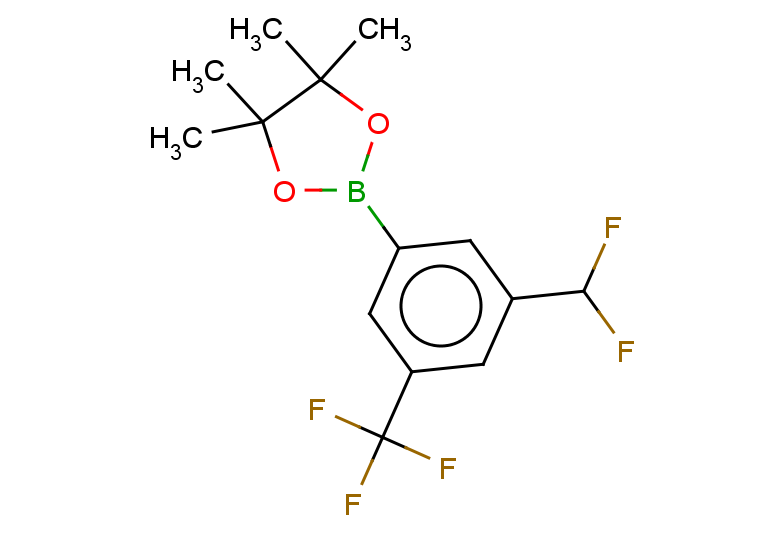2-[3-(difluoromethyl)-5-(trifluoromethyl)phenyl]-4,4,5,5-tetramethyl-1,3,2-dioxaborolane