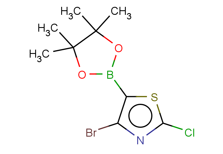 4-bromo-2-chloro-5-(4,4,5,5-tetramethyl-1,3,2-dioxaborolan-2-yl)-1,3-thiazole