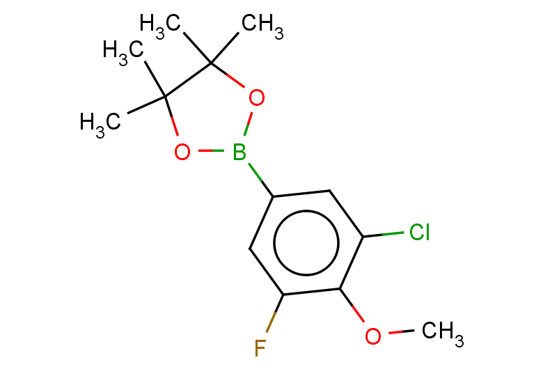 2-(3-chloro-5-fluoro-4-methoxyphenyl)-4,4,5,5-tetramethyl-1,3,2-dioxaborolane