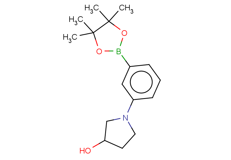 1-[3-(4,4,5,5-tetramethyl-1,3,2-dioxaborolan-2-yl)phenyl]pyrrolidin-3-ol