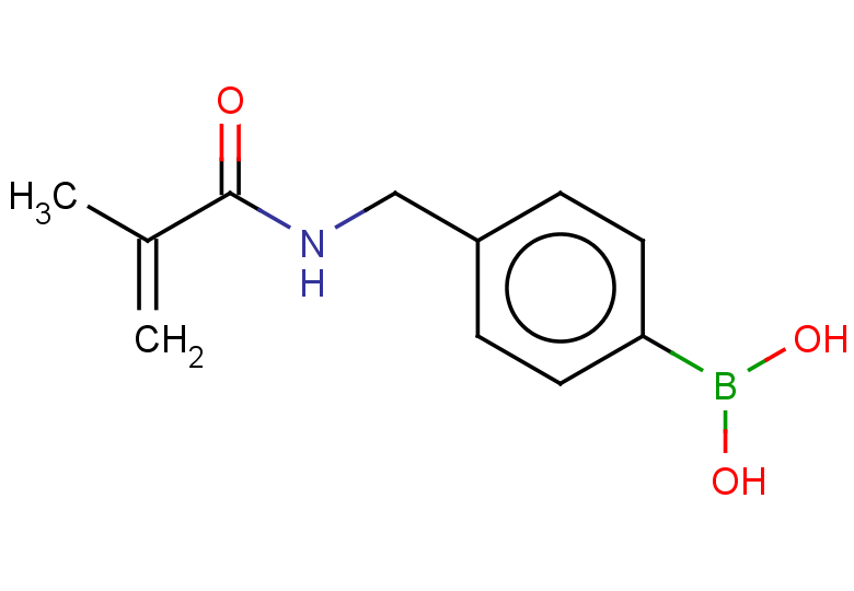 {4-[(2-methylprop-2-enamido)methyl]phenyl}boronic acid