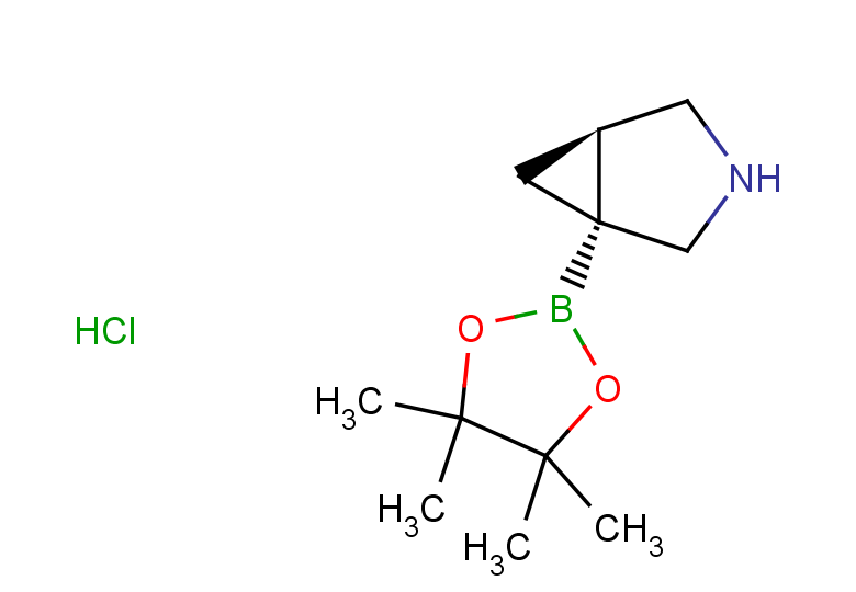 rac-(1R,5S)-1-(tetramethyl-1,3,2-dioxaborolan-2-yl)-3-azabicyclo[3.1.0]hexane hydrochloride, cis