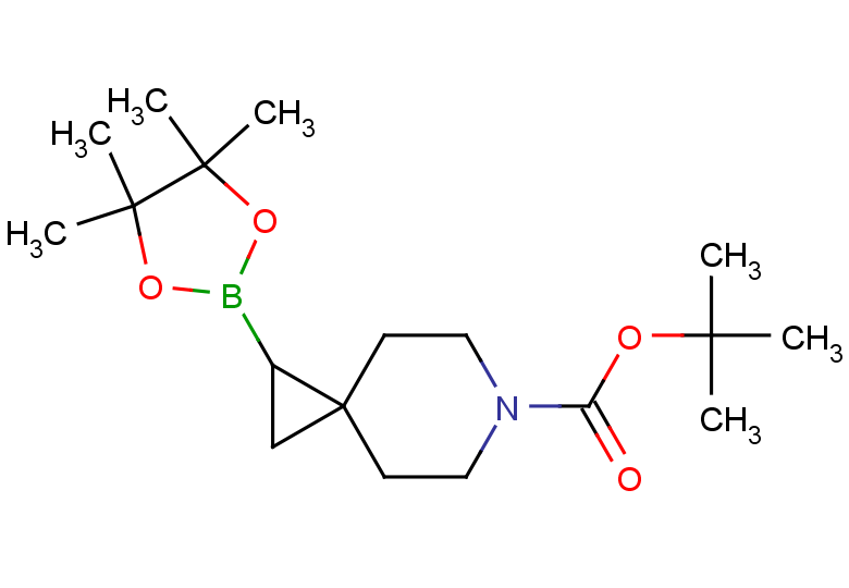 tert-butyl 1-(tetramethyl-1,3,2-dioxaborolan-2-yl)-6-azaspiro[2.5]octane-6-carboxylate