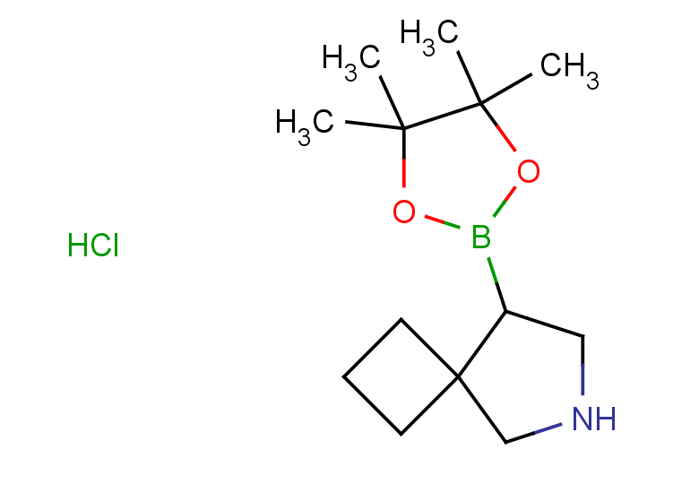 8-(4,4,5,5-tetramethyl-1,3,2-dioxaborolan-2-yl)-6-azaspiro[3.4]octane hydrochloride