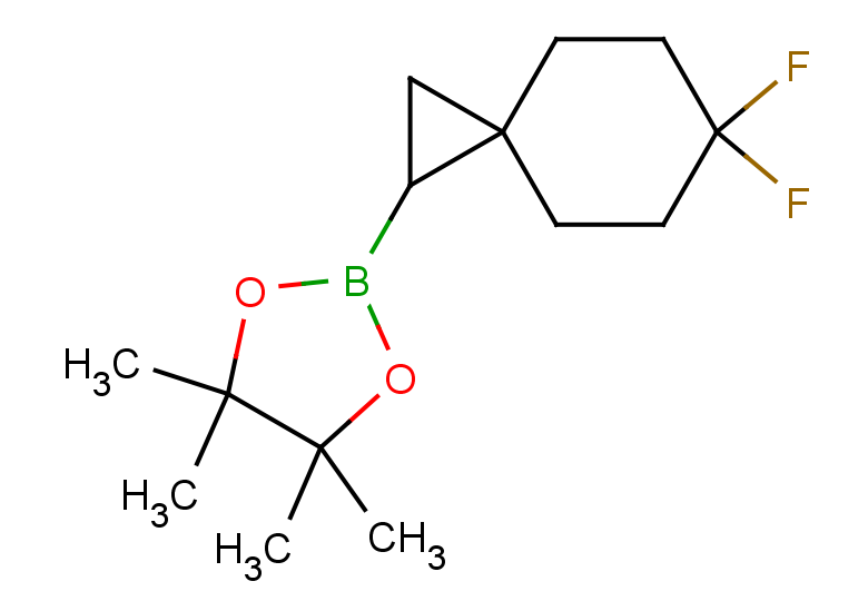 2-{6,6-difluorospiro[2.5]octan-1-yl}-4,4,5,5-tetramethyl-1,3,2-dioxaborolane