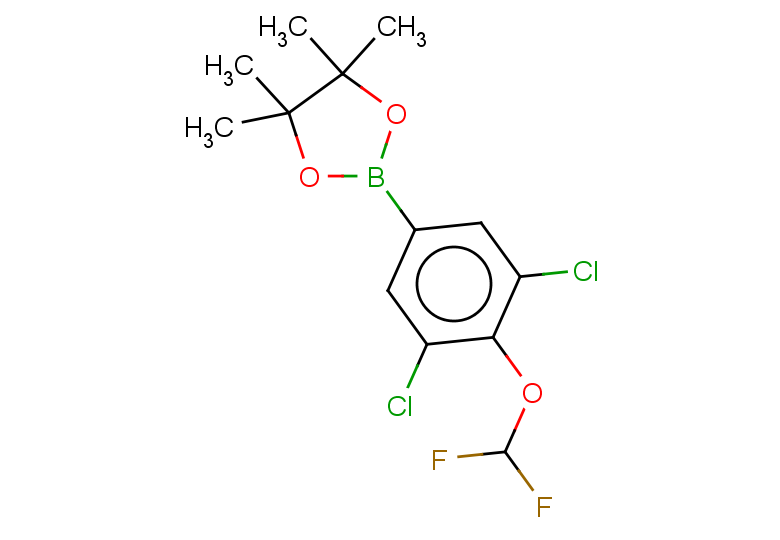 2-[3,5-dichloro-4-(difluoromethoxy)phenyl]-4,4,5,5-tetramethyl-1,3,2-dioxaborolane