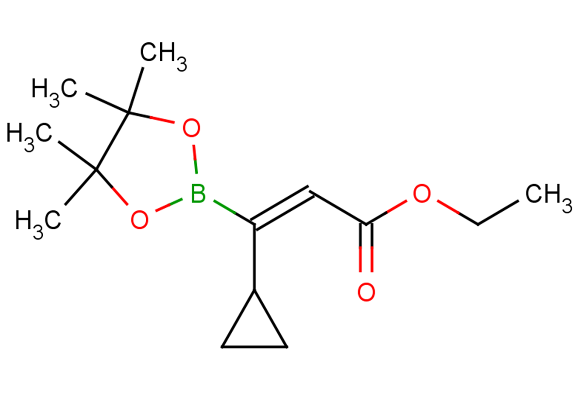 ethyl (2Z)-3-cyclopropyl-3-(4,4,5,5-tetramethyl-1,3,2-dioxaborolan-2-yl)prop-2-enoate