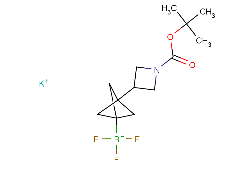 potassium (3-{1-[(tert-butoxy)carbonyl]azetidin-3-yl}bicyclo[1.1.1]pentan-1-yl)trifluoroboranuide