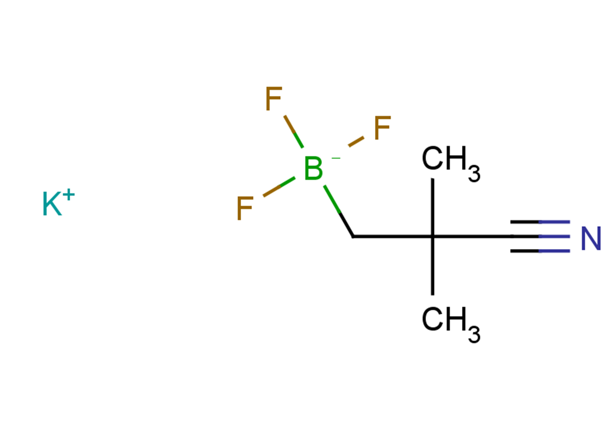 potassium (2-cyano-2,2-dimethylethyl)trifluoroboranuide