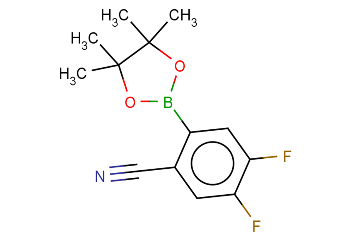 4,5-difluoro-2-(4,4,5,5-tetramethyl-1,3,2-dioxaborolan-2-yl)benzonitrile