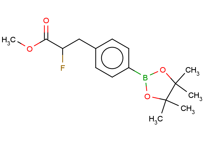 methyl 2-fluoro-3-[4-(4,4,5,5-tetramethyl-1,3,2-dioxaborolan-2-yl)phenyl]propanoate