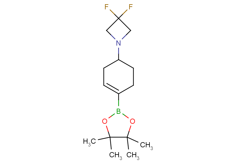 3,3-difluoro-1-[4-(4,4,5,5-tetramethyl-1,3,2-dioxaborolan-2-yl)cyclohex-3-en-1-yl]azetidine