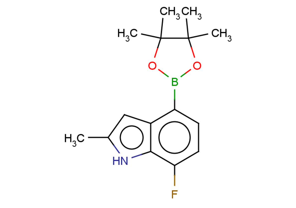 7-fluoro-2-methyl-4-(4,4,5,5-tetramethyl-1,3,2-dioxaborolan-2-yl)-1H-indole