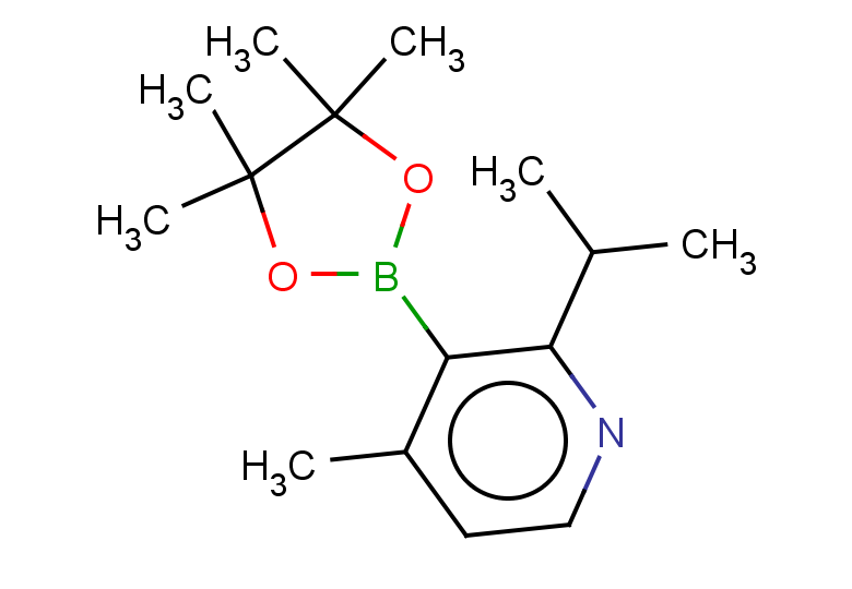 4-methyl-2-(propan-2-yl)-3-(4,4,5,5-tetramethyl-1,3,2-dioxaborolan-2-yl)pyridine