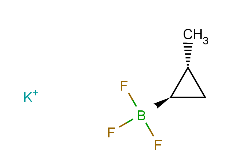 rac-potassium trifluoro[(1R,2R)-2-methylcyclopropyl]boranuide, trans