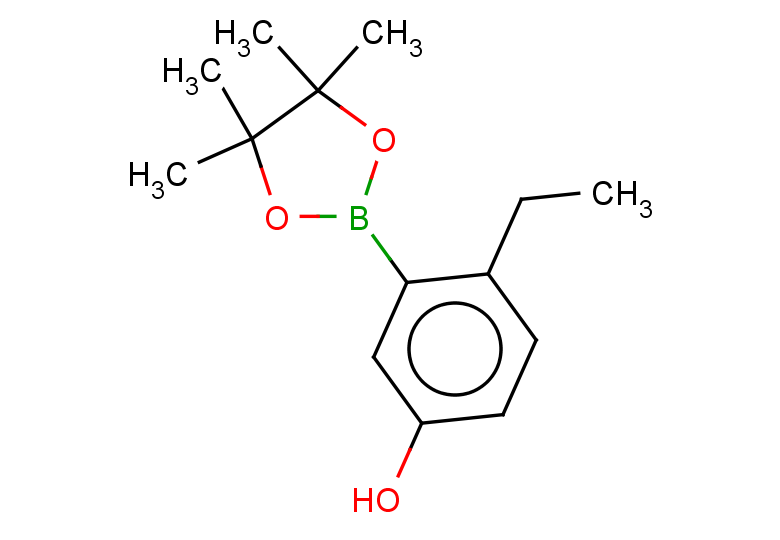 4-ethyl-3-(4,4,5,5-tetramethyl-1,3,2-dioxaborolan-2-yl)phenol