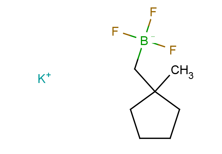 potassium trifluoro[(1-methylcyclopentyl)methyl]boranuide