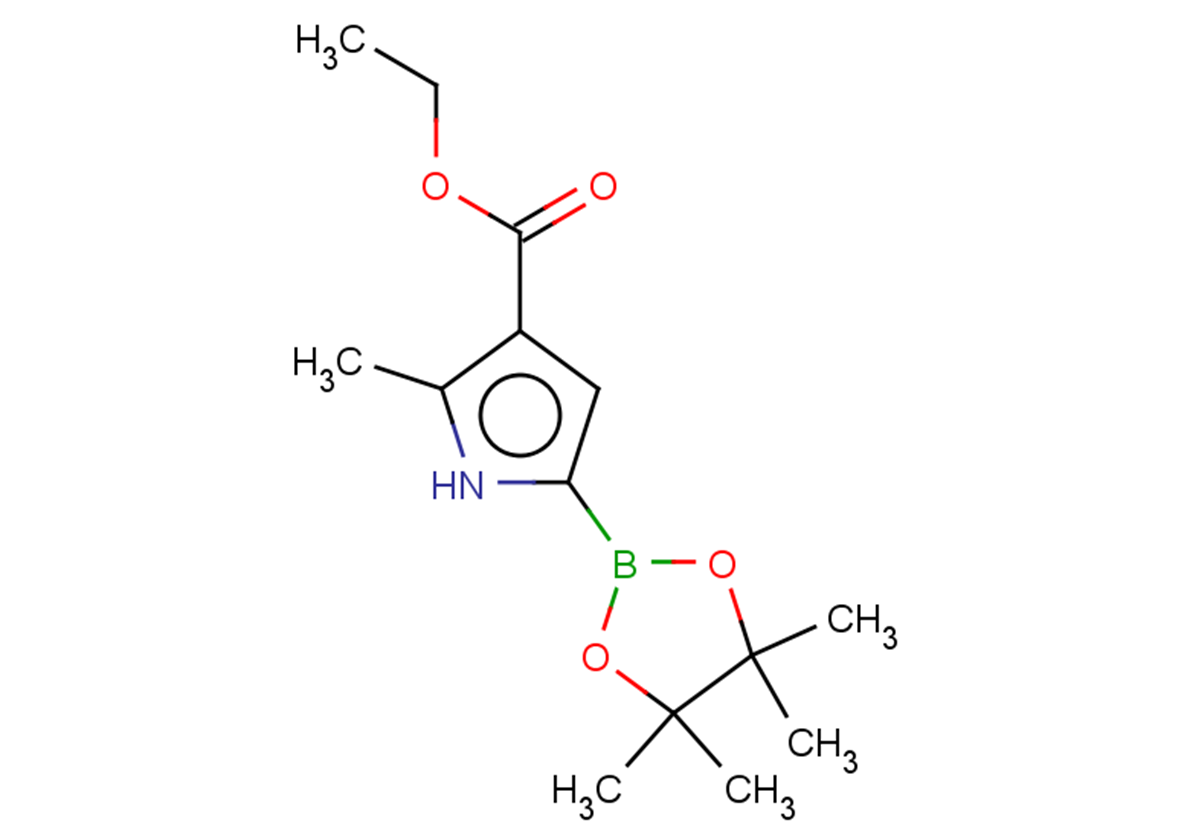 ethyl 2-methyl-5-(4,4,5,5-tetramethyl-1,3,2-dioxaborolan-2-yl)-1H-pyrrole-3-carboxylate