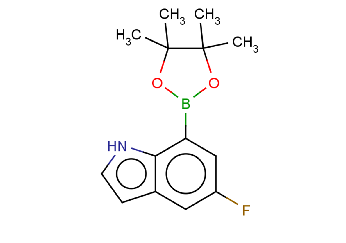 5-fluoro-7-(4,4,5,5-tetramethyl-1,3,2-dioxaborolan-2-yl)-1H-indole