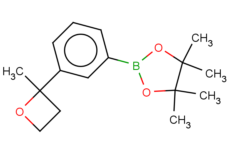 4,4,5,5-tetramethyl-2-[3-(2-methyloxetan-2-yl)phenyl]-1,3,2-dioxaborolane
