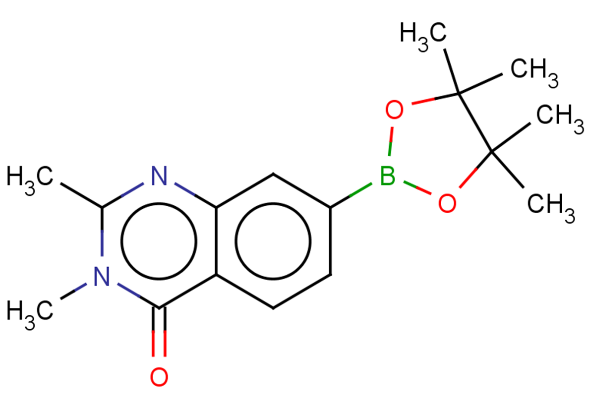 2,3-dimethyl-7-(4,4,5,5-tetramethyl-1,3,2-dioxaborolan-2-yl)-3,4-dihydroquinazolin-4-one
