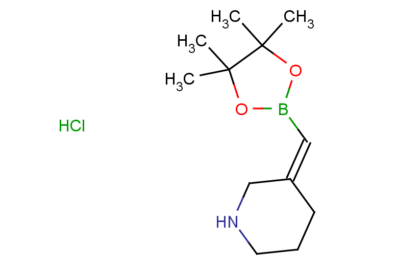 (3Z)-3-[(tetramethyl-1,3,2-dioxaborolan-2-yl)methylidene]piperidine hydrochloride