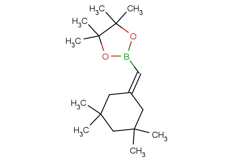 4,4,5,5-tetramethyl-2-[(3,3,5,5-tetramethylcyclohexylidene)methyl]-1,3,2-dioxaborolane