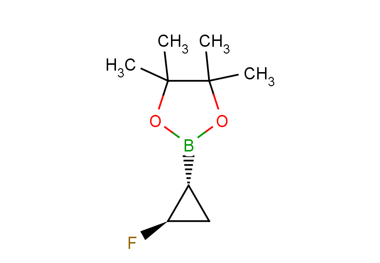 rac-2-[(1R,2R)-2-fluorocyclopropyl]-4,4,5,5-tetramethyl-1,3,2-dioxaborolane, trans