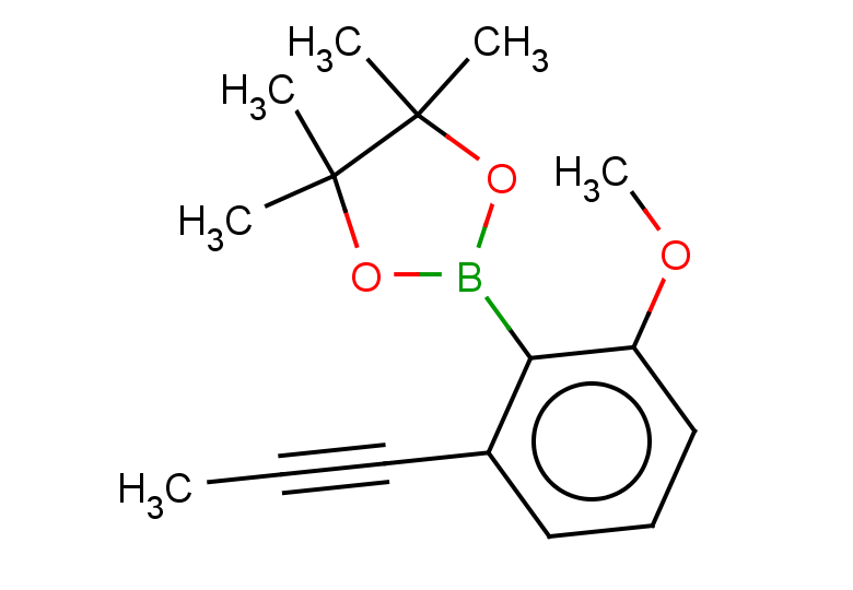 2-[2-methoxy-6-(prop-1-yn-1-yl)phenyl]-4,4,5,5-tetramethyl-1,3,2-dioxaborolane