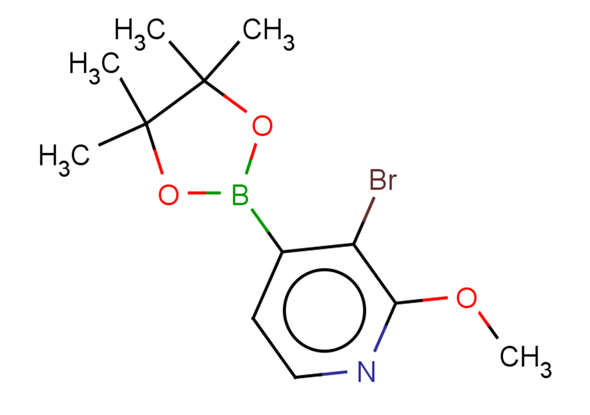 3-bromo-2-methoxy-4-(4,4,5,5-tetramethyl-1,3,2-dioxaborolan-2-yl)pyridine