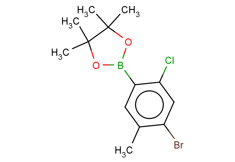 2-(4-bromo-2-chloro-5-methylphenyl)-4,4,5,5-tetramethyl-1,3,2-dioxaborolane