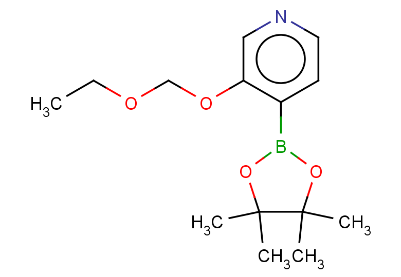 3-(ethoxymethoxy)-4-(tetramethyl-1,3,2-dioxaborolan-2-yl)pyridine