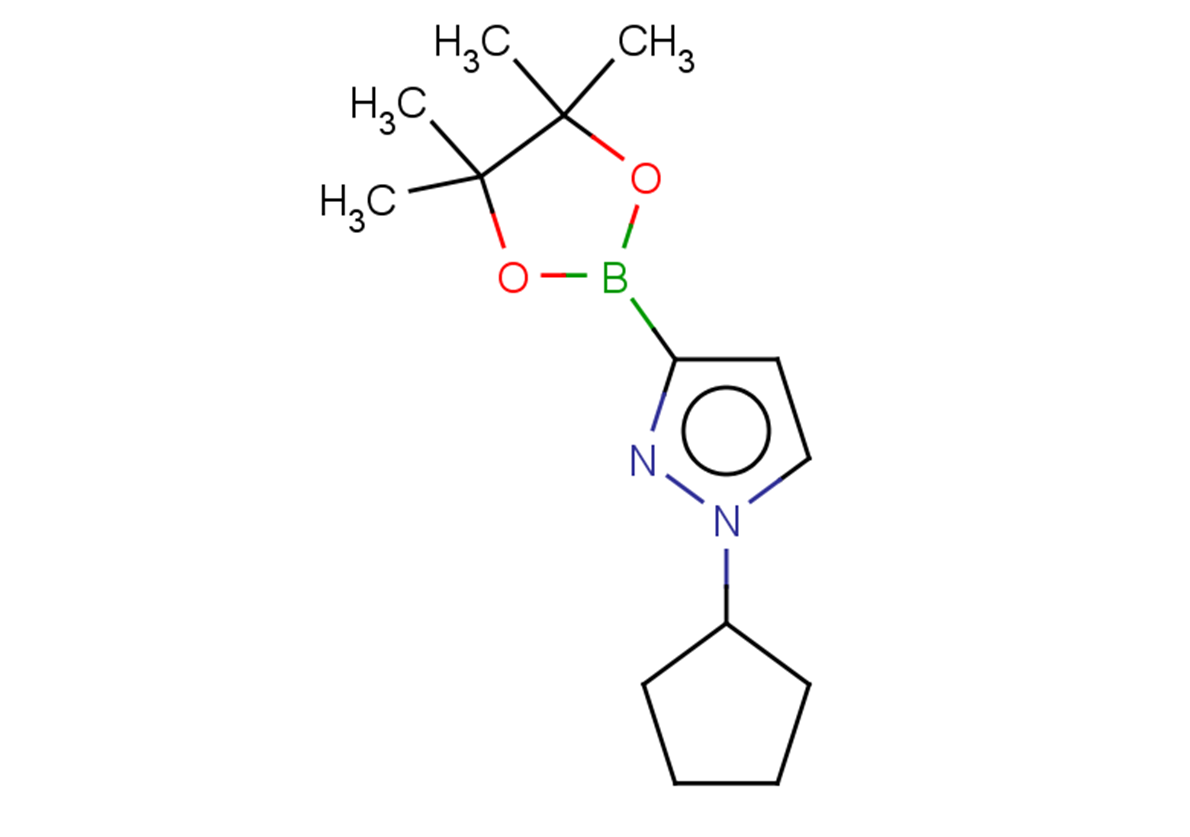 1-cyclopentyl-3-(4,4,5,5-tetramethyl-1,3,2-dioxaborolan-2-yl)-1H-pyrazole
