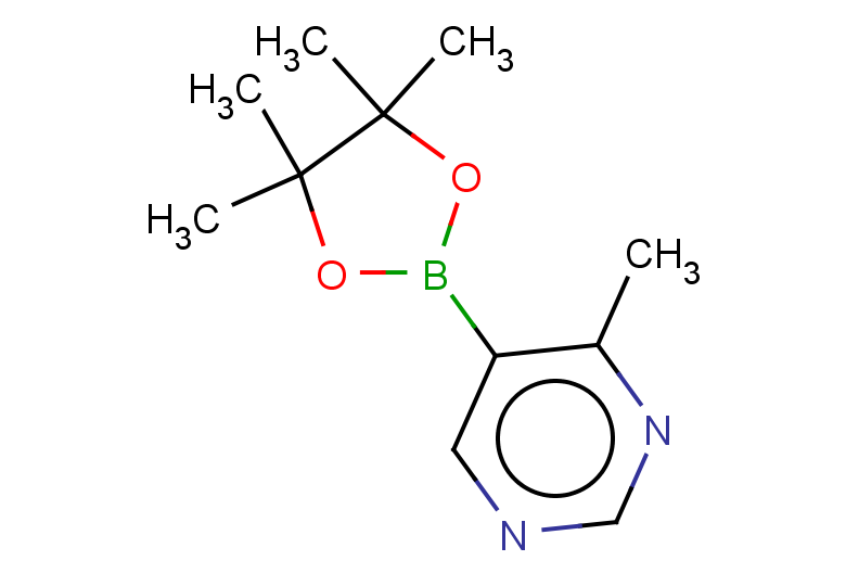 4-methyl-5-(tetramethyl-1,3,2-dioxaborolan-2-yl)pyrimidine