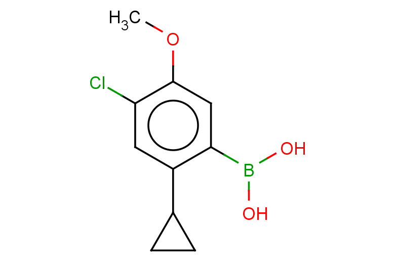 (4-chloro-2-cyclopropyl-5-methoxyphenyl)boronic acid