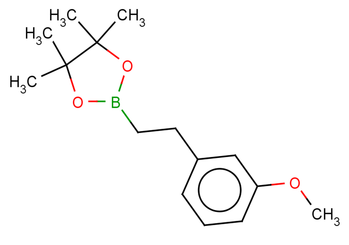 2-[2-(3-methoxyphenyl)ethyl]-4,4,5,5-tetramethyl-1,3,2-dioxaborolane