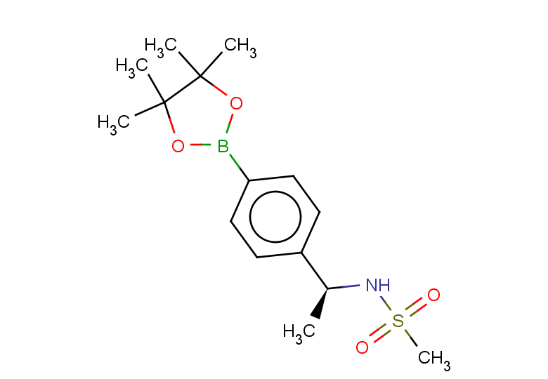 N-[(1S)-1-[4-(tetramethyl-1,3,2-dioxaborolan-2-yl)phenyl]ethyl]methanesulfonamide