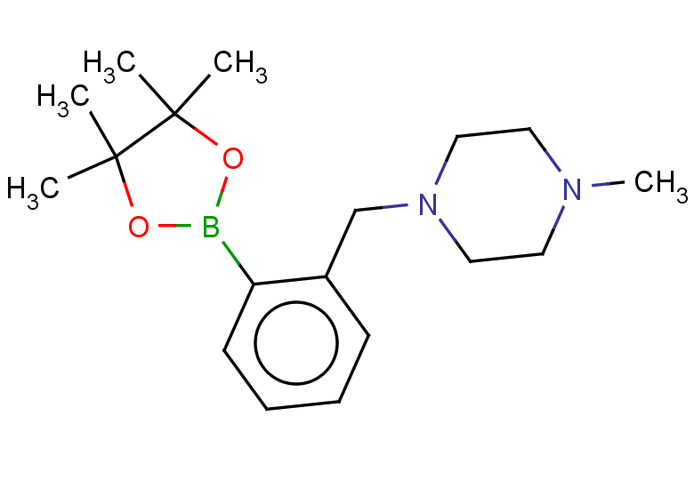 1-methyl-4-{[2-(tetramethyl-1,3,2-dioxaborolan-2-yl)phenyl]methyl}piperazine