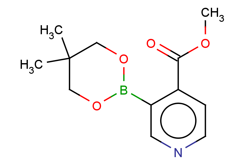 methyl 3-(5,5-dimethyl-1,3,2-dioxaborinan-2-yl)pyridine-4-carboxylate