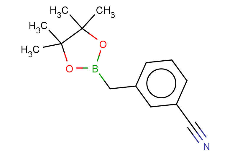 3-[(tetramethyl-1,3,2-dioxaborolan-2-yl)methyl]benzonitrile